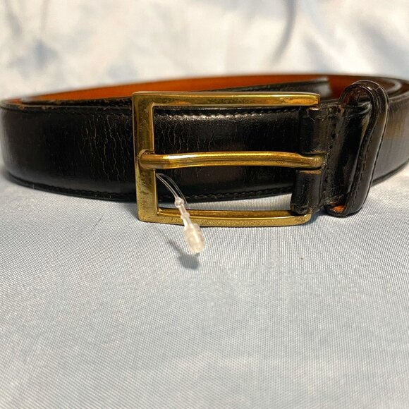 Saks Fifth Avenue Black Leather Belt Women\'s size 34 Width - 1 inch main image 10